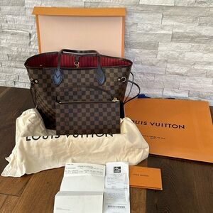 Louis Vuitton never full NM MM Danmier